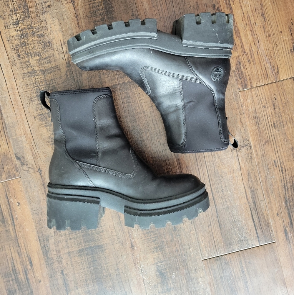 Timberland Leather Winter Chelsea Boots